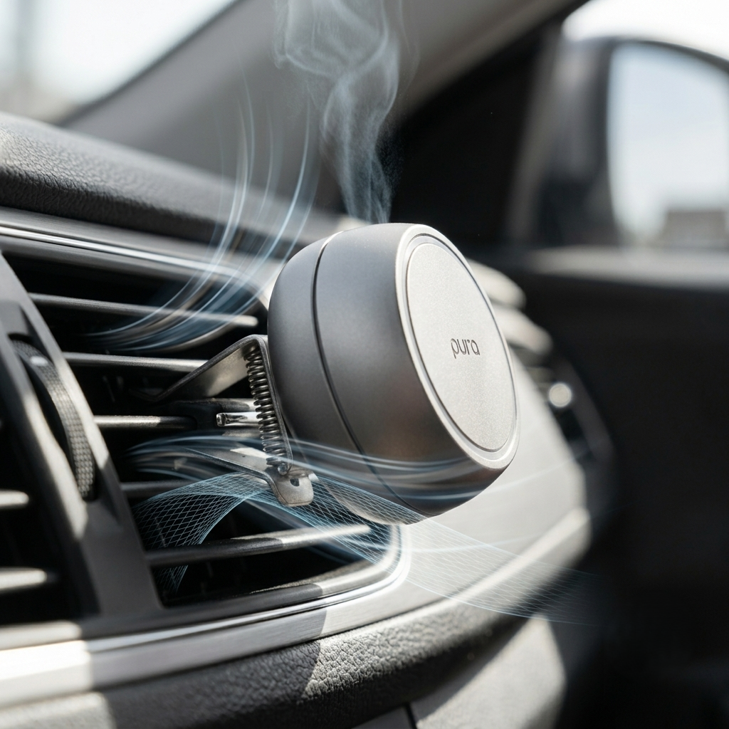 Pura car diffuser vs generic vent clip diffusers
