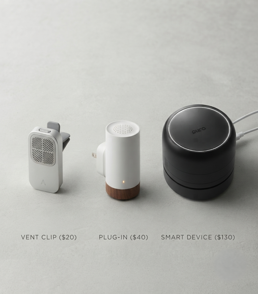 vent clip vs plug-in vs smart diffuser